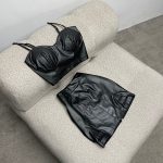 لباس مجلسی چرم کد ۳۲۰۶