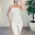 مدل لباس مجلسی ساده و شیک اورال کد 2842 - Image 3