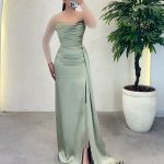 مدل لباس مجلسی ساتن کد 2631 - Image 7