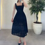 پیراهن میدی کد 5395