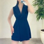 لباس مجلسی پرنسسی اورال کوتاه کد ۶۲۳۲