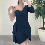 پیراهن کوتاه کد ۶۱۷۶