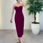 پیراهن میدی کد 2612