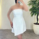 لباس مجلسی کوتاه دخترانه اورال کوتاه کد ۶۲۴۵