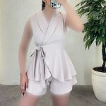 لباس مجلسی کوتاه اورال کوتاه کد ۶۱۸۴ - Image 13