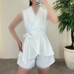 لباس مجلسی کوتاه اورال کوتاه کد ۶۱۸۴