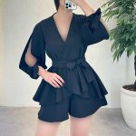 لباس مجلسی کوتاه عروسکی اورال کوتاه کد ۳۵۰۳ - Image 14