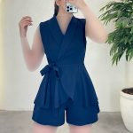 لباس مجلسی کوتاه اورال کوتاه کد ۶۱۸۴ - Image 12